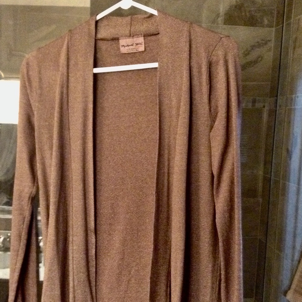 Michael stars open front cardigan